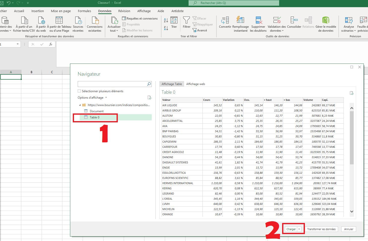 Importer Cours de Bourse dans Excel 💰 [TUTORIEL VIDÉO] 💰