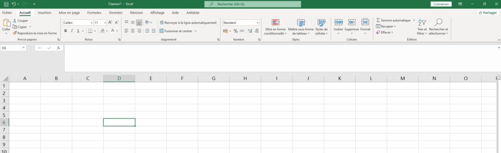 Logiciel Excel