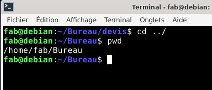 Changer répertoire dans Linux