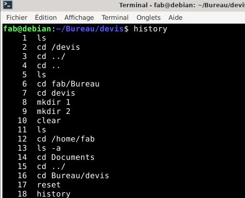 Comment voir l'historique de mes commandes ?