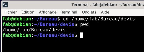 Modifier le répertoire et changer dans Linux