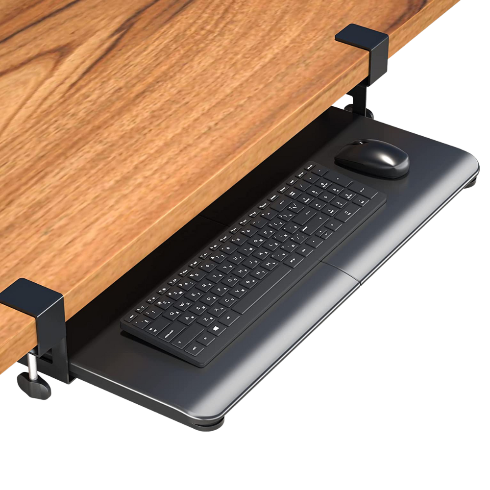 Tiroir coulissant clavier / souris pour bureau